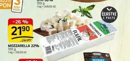 Flop MOZZARELLA 22% nabídka