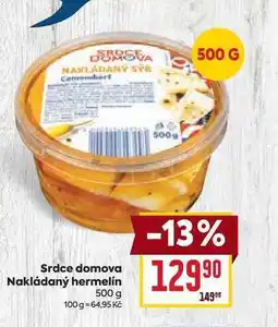 Billa Srdce domova Nakládaný hermelín nabídka