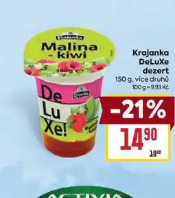 Billa Krajanka DeLuxe dezert nabídka