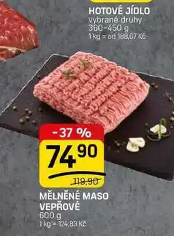 Flop MĚLNĚNÉ MASO VEPŘOVÉ nabídka