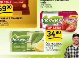 Flop ČAJ PICKWICK vybrané druhy nabídka