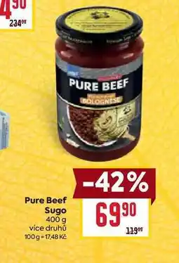 Billa Pure Beef Sugo nabídka
