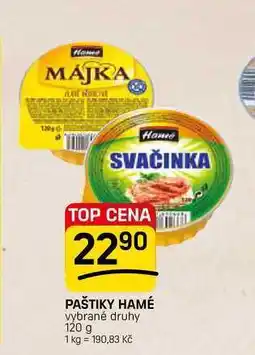Flop PAŠTIKY HAMÉ vybrané druhy nabídka