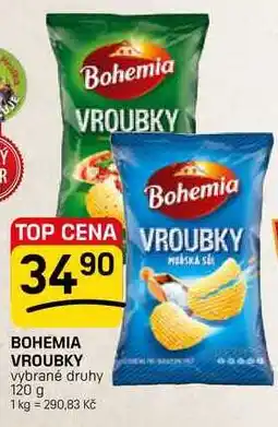 Flop BOHEMIA VROUBKY vybrané druhy nabídka