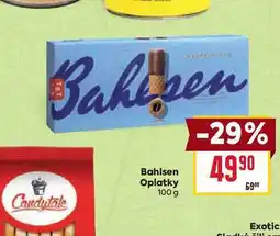 Billa Bahlsen Caudytale Bahlsen Oplatky nabídka