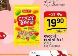 Flop OVOCNÉ PLNĚNÉ ŽELÉ nabídka