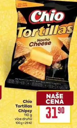 Billa Tortillas Chipsy nabídka