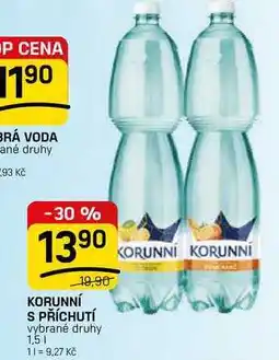 Flop KORUNNÍ S PŘÍCHUTÍ vybrané druhy nabídka