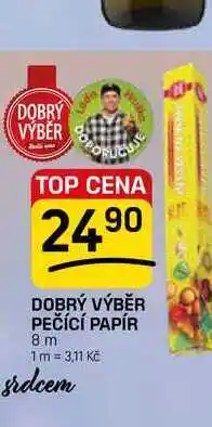 Flop DOBRÝ VÝBĚR PEČÍCÍ PAPÍR 8 m nabídka