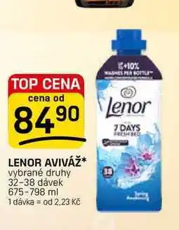 Flop LENOR AVIVÁŽ vybrané druhy 32-38 dávek nabídka