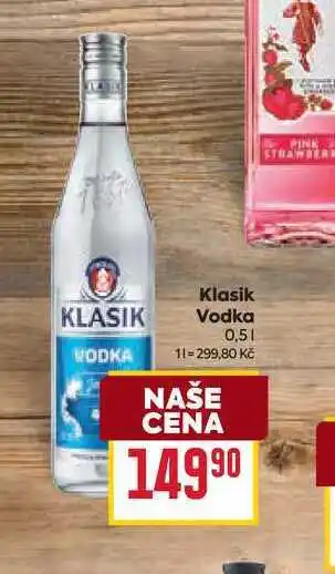 Billa Klasik Vodka nabídka