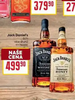 Billa Jack Daniel's nabídka