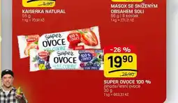 Flop SUPER OVOCE 100 % jahoda/lesní ovoce nabídka