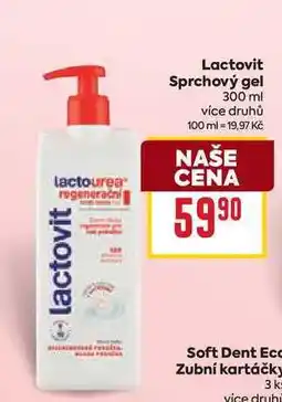Billa Lactovit Sprchový gel nabídka