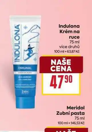 Billa Indulona Krém na ruce nabídka