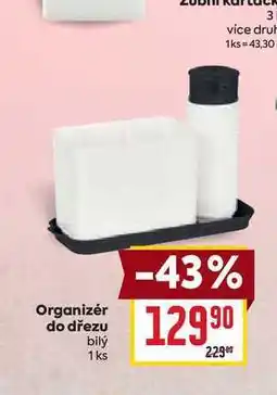 Billa Organizér do dřezu bílý 1 ks nabídka