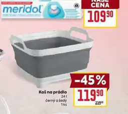 Billa Koš na prádlo 24l černý a šedý 1ks nabídka