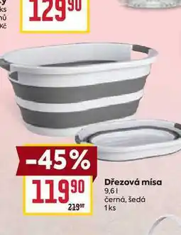 Billa Dřezová mísa 9,61 černá, šedá 1ks nabídka