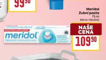 Billa Meridol Zubní pasta nabídka