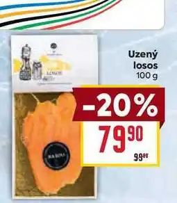 Billa Uzený losos nabídka