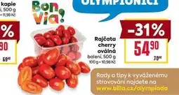 Billa Rajčata cherry oválná balení nabídka
