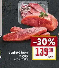 Billa Vepřové řízky z kýty cena za nabídka