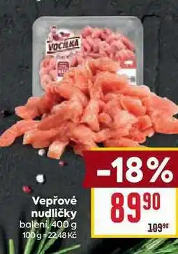 Billa Vepřové nudličky baleni nabídka