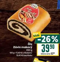 Billa Ölz Závin makový nabídka