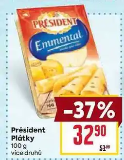 Billa Président Plátky nabídka