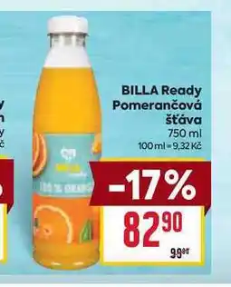 Billa BILLA Ready Pomerančová šťáva nabídka