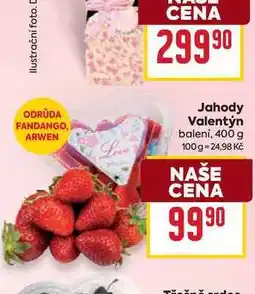 Billa Jahody Valentýn balení nabídka