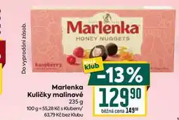 Billa Marlenka Kuličky malinové nabídka