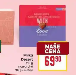 Billa Milka Dezert nabídka