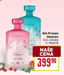 Billa Gin Frozen Heaven nabídka