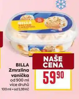 Billa BILLA Zmrzlina vanička od nabídka
