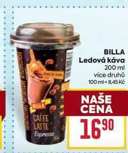 Billa BILLA Ledová káva nabídka