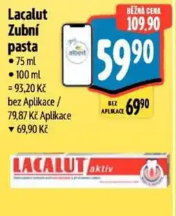 Albert Lacalut Zubní pasta nabídka