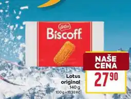 Billa Biscoff Lotus original nabídka