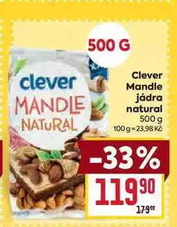 Billa Clever Mandle jádra natural nabídka