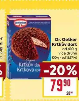 Billa Dr. Oetker Krtkův dort od nabídka