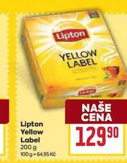 Billa Lipton Yellow Label nabídka
