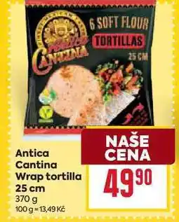 Billa Antica Cantina Wrap tortilla 25 cm nabídka