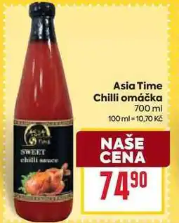Billa Asia Time Chilli omáčka nabídka