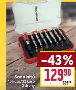 Billa Sada bitů 15 kusů/32 kusů nabídka