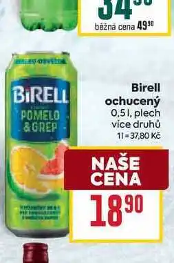 Billa Birell ochucený 0,51, plech nabídka