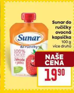 Billa Sunar do ručičky ovocná kapsička nabídka