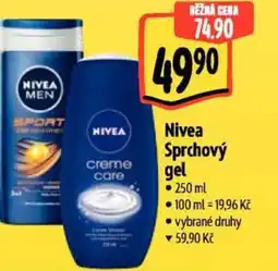 Albert Nivea Sprchový gel nabídka