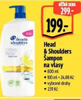 Albert Head & Shoulders Šampon na vlasy nabídka