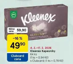 Tesco Kleenex Kapesníky, 64 ks nabídka