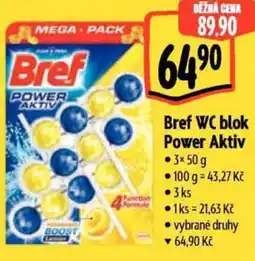 Albert Bref WC blok Power Aktiv nabídka